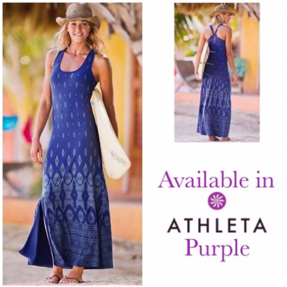 Purple Tribal Athleta Dress